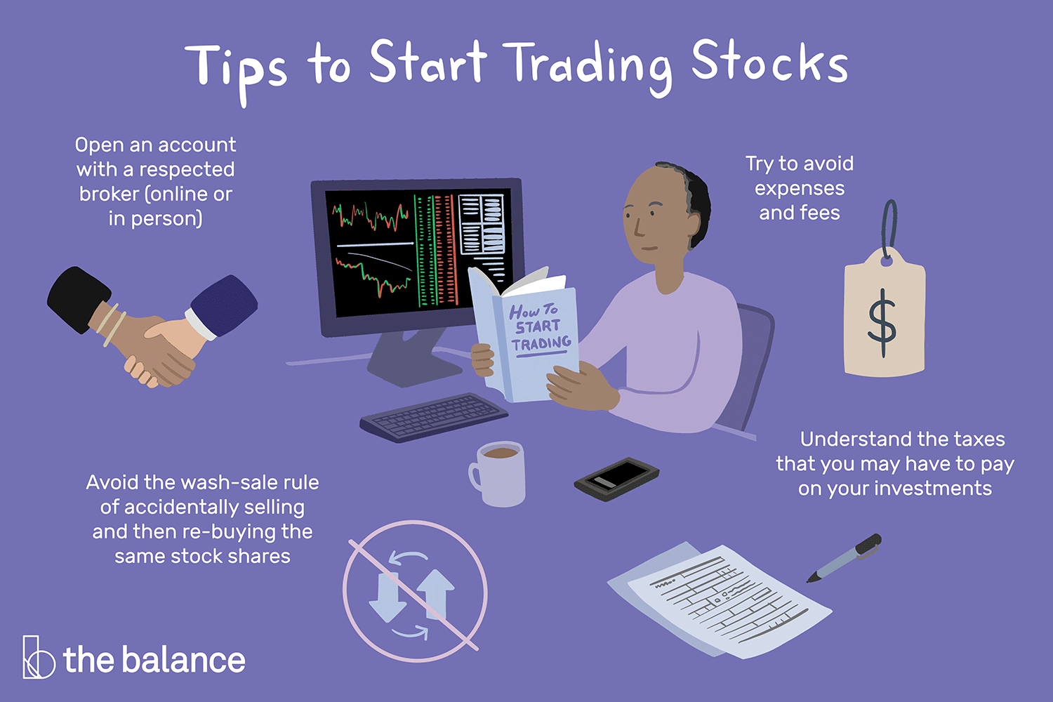 image Tips to start trading stocks